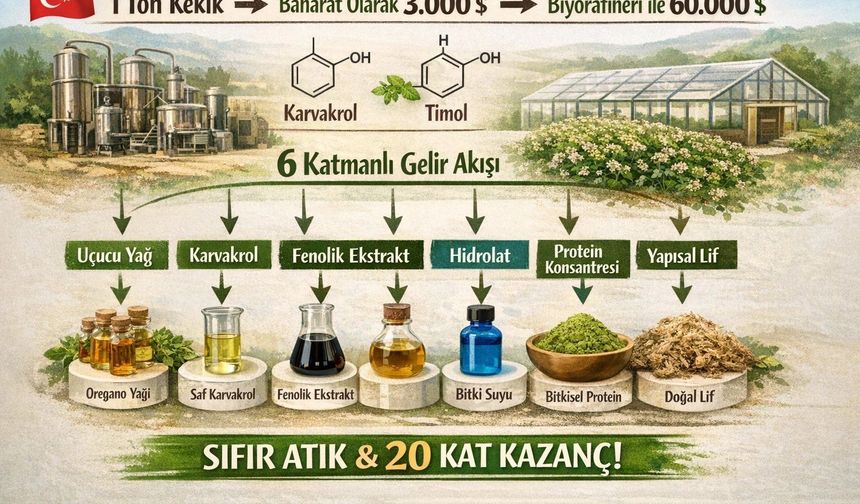 1 Ton Kekik Nasıl 60 Bin Dolara Dönüşür?