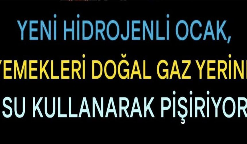 Mutfakta Hidrojen Devrimi: Greenvize Suyu Yakıta Dönüştürüyor!