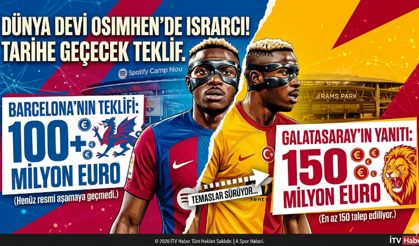 Osimhen İçin 150 Milyon Euro'luk Rest