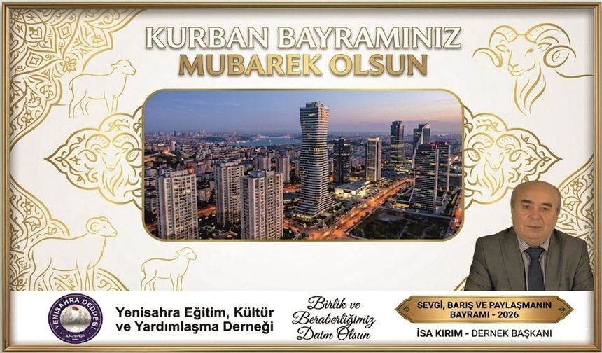 İsa Kırım; "Paylaştıkça Çoğalan Bir Bayram Diliyorum"