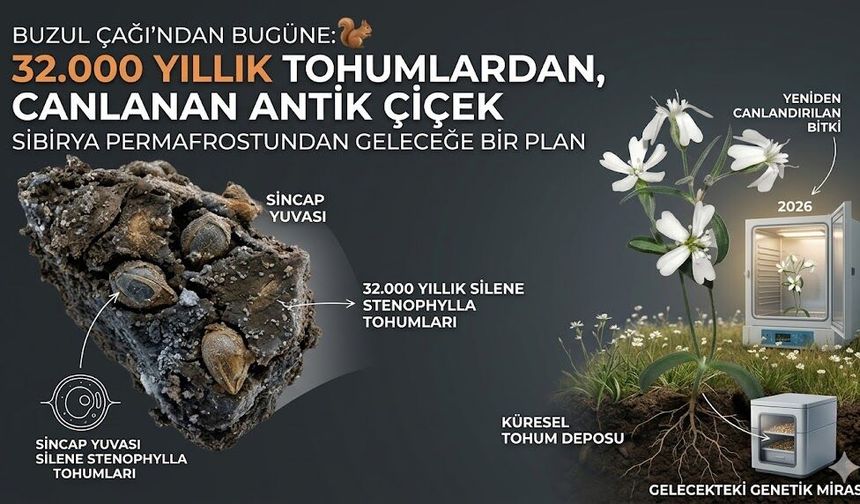 Sibirya’da 32 Bin Yıllık Donmuş Tohumlar Yeniden Canlandırıldı!
