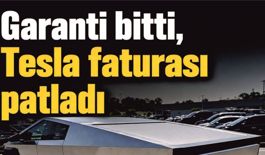 Tesla Cybertruck’ın Tamir Faturası Dudak UÇUKLATTI!
