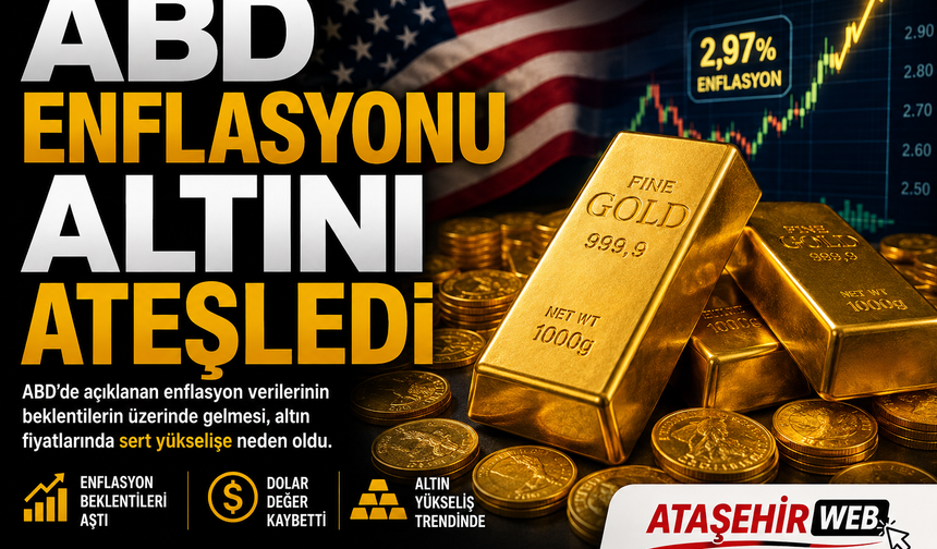 ABD ENFLASYONU ALTINI ATEŞLEDİ