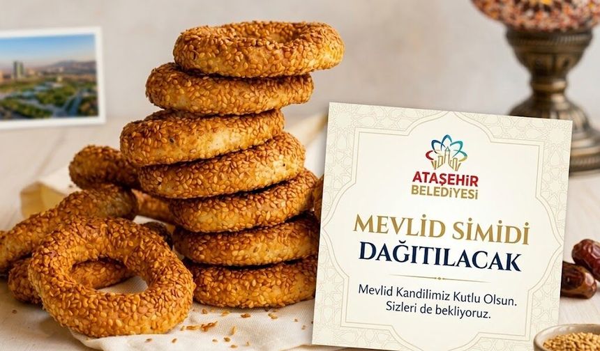 Ataşehir Belediyesi Mevlid Simidi Dağıtılacak