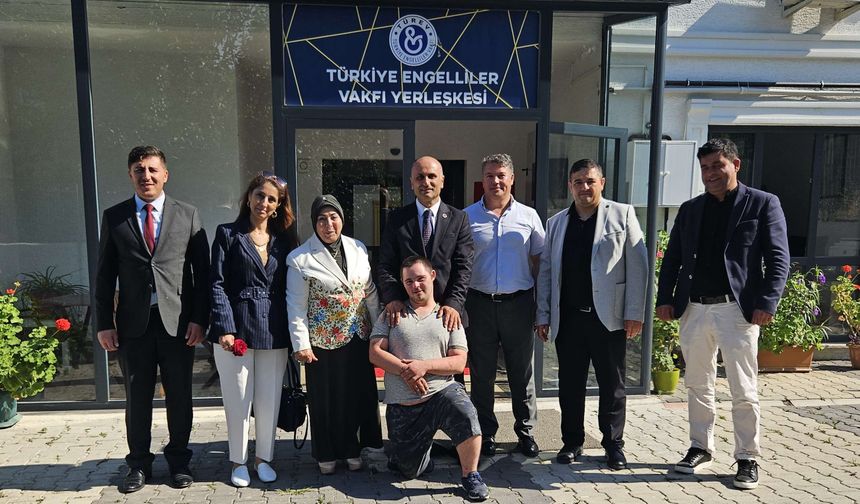 BBP İstanbul İl Başkanlığından Türkiye Engelliler Vakfına Anlamlı Ziyaret