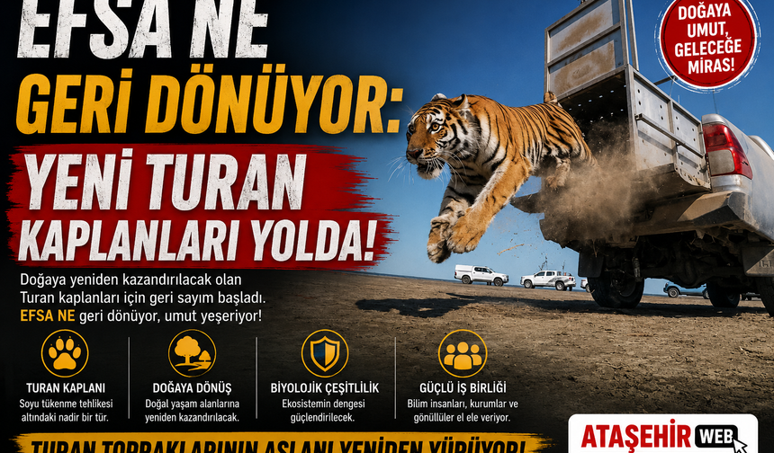 EFSA NE GERİ DÖNÜYOR: YENİ TURAN KAPLANLARI YOLDA