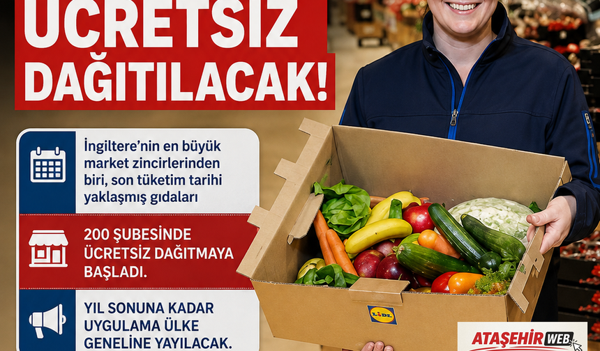 Son Kullanma Tarihi Yaklaşan Ürünler Ücretsiz Dağıtılacak!