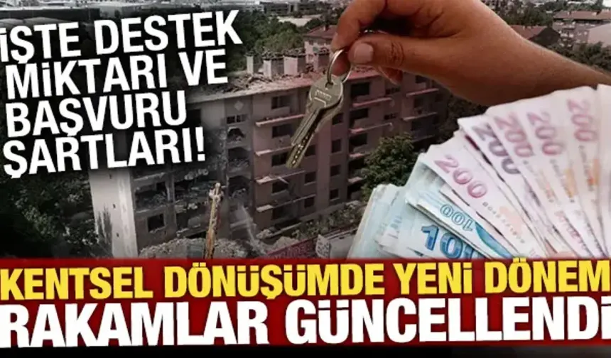 Kentsel Dönüşümde  Finansman Tutarı 3 Milyon Liraya Ulaştı!
