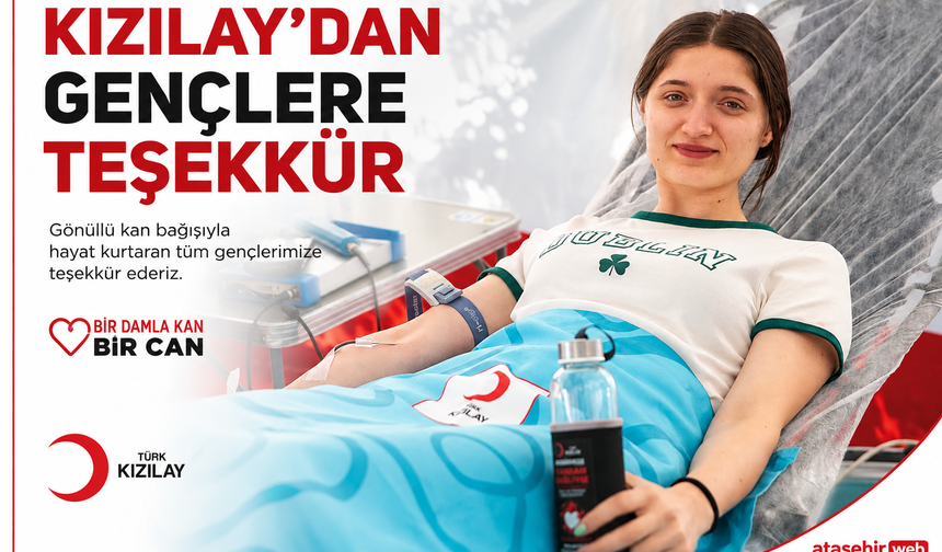 KIZILAY’DAN GENÇLERE TEŞEKKÜR