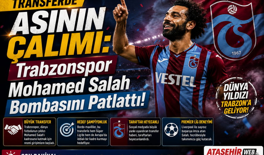 Trabzonspor Mohamed Salah Bombasını Patlattı!