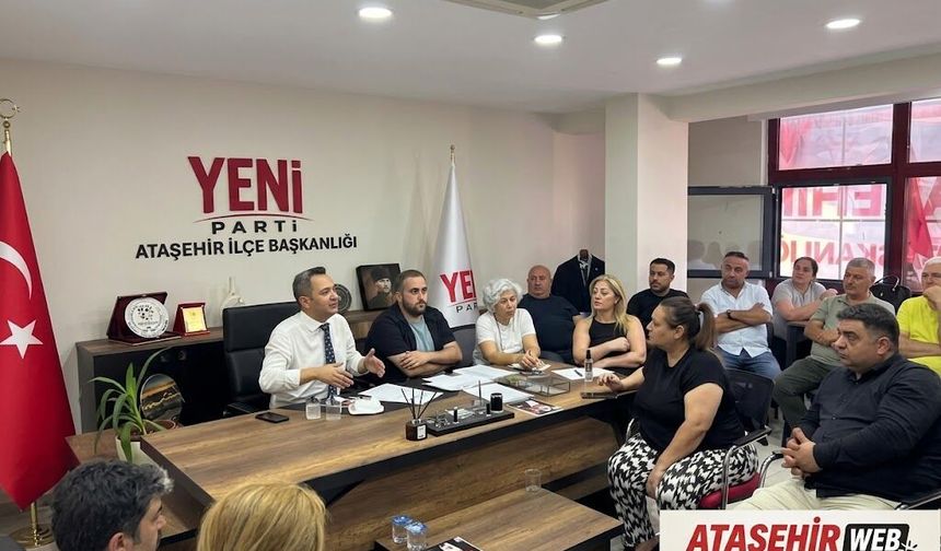 YENİ Parti Ataşehir İlçe Başkanlığı Yeni Binasının Açılışını Gerçekleştiriyor