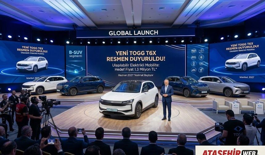 Uygun Fiyatlı TOGG T6X Resmi Olarak Duyuruldu