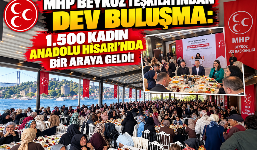 MHP Beykoz’dan 1.500 kadını buluşturan kahvaltı programı