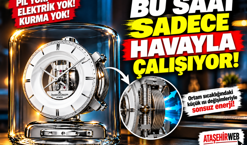 Bu Saat Sadece Havayla Çalışıyor!
