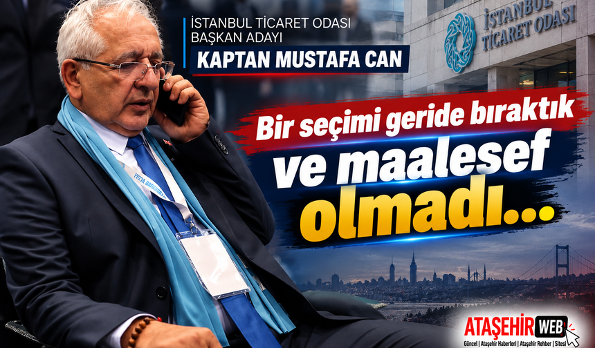 Kaptan Mustafa Can; Bir seçimi geride bıraktık ve maalesef olmadı