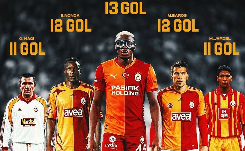 vrupa’nın Yeni Kralı Osimhen! Galatasaray Tarihine Geçen Rekor