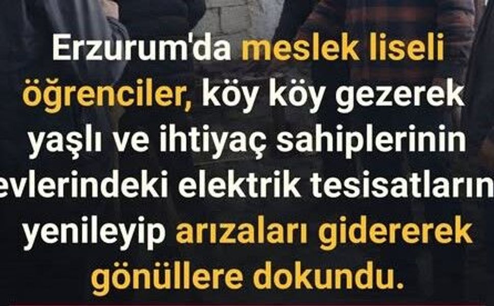 Karaçoban’ın Gençlerinden Gönülleri Aydınlatan Proje: "Bir Işık da Sen Yak"