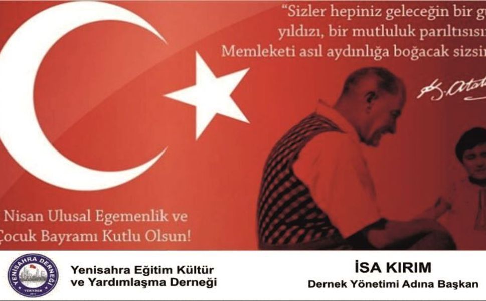 Başkan İsa Kırım’dan 23 Nisan Mesajı