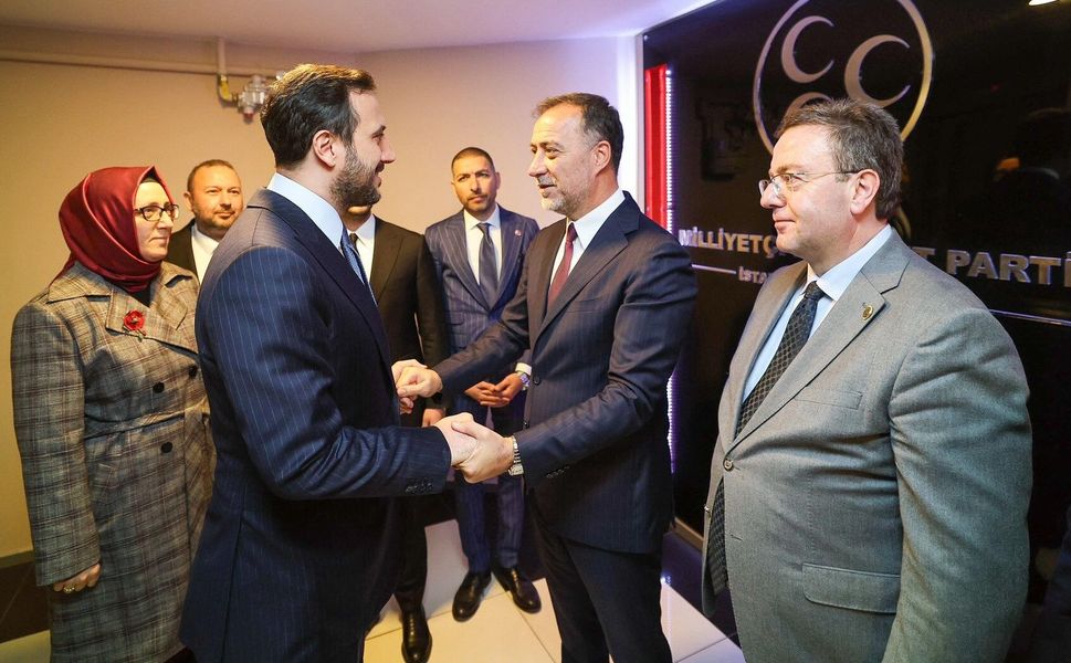 Abdullah Özdemir’den Volkan Yılmaz’a Hayırlı Olsun" Ziyareti