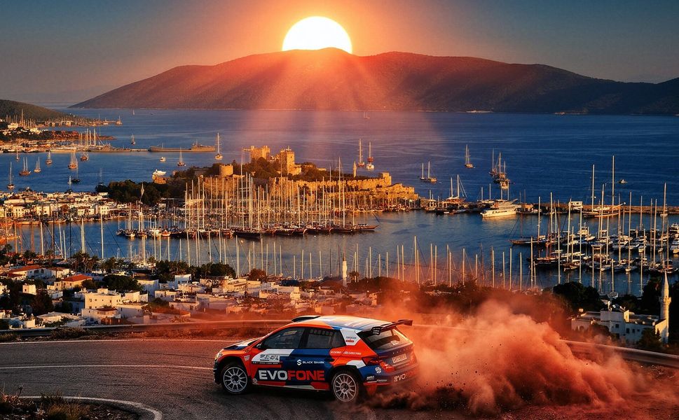 Bodrum Yaza Ralli ile Merhaba Diyor