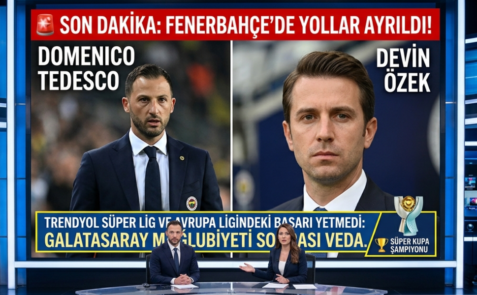 Fenerbahçe Tedesco ve Ekibiyle Yollar Ayrıldı!