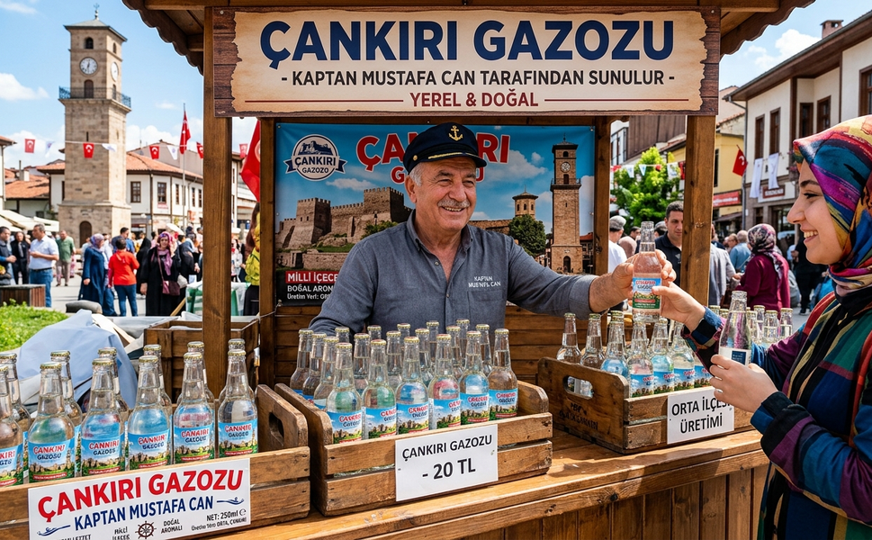 Çankırı’nın Yeni Milli Markası: "Çankırı Gazozu"