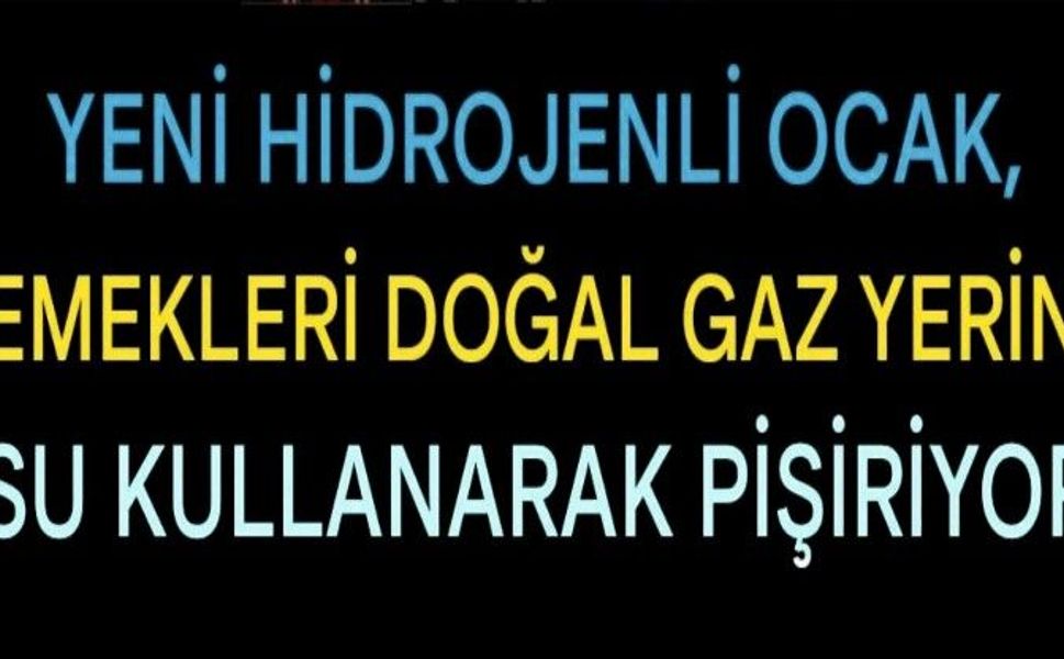 Mutfakta Hidrojen Devrimi: Greenvize Suyu Yakıta Dönüştürüyor!