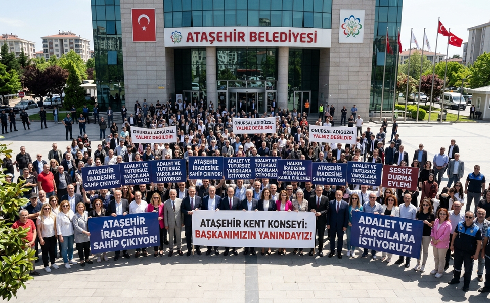 Ataşehir Kent Konseyi’nden Başkan Adıgüzel’e Tam Destek!