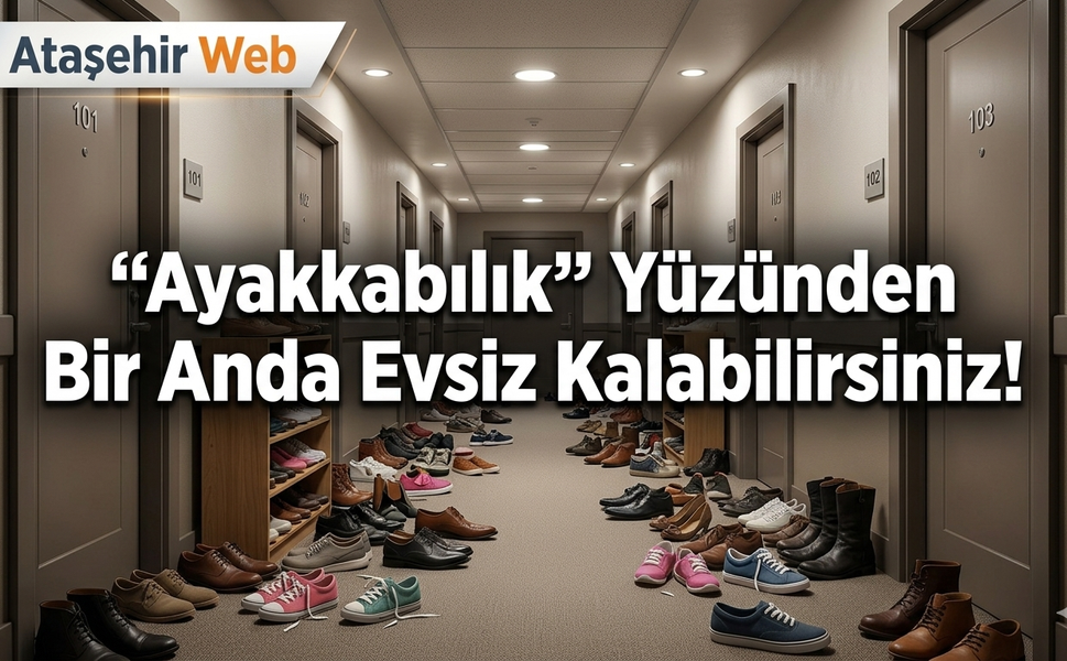 "Ayakkabılık" Yüzünden Bir Anda Evsiz Kalabilirsiniz!