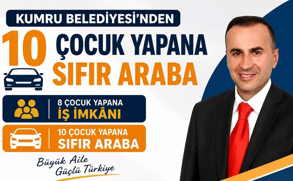 10 Çocuk Yapana Sıfır Kilometre Otomobil!