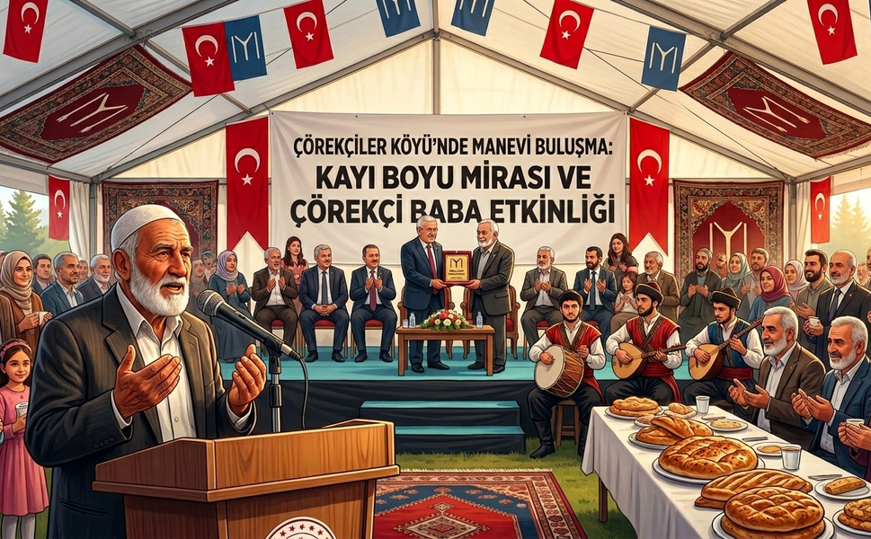 Çörekçiler Köyü’nde Asırlık Miras Yaşatıldı