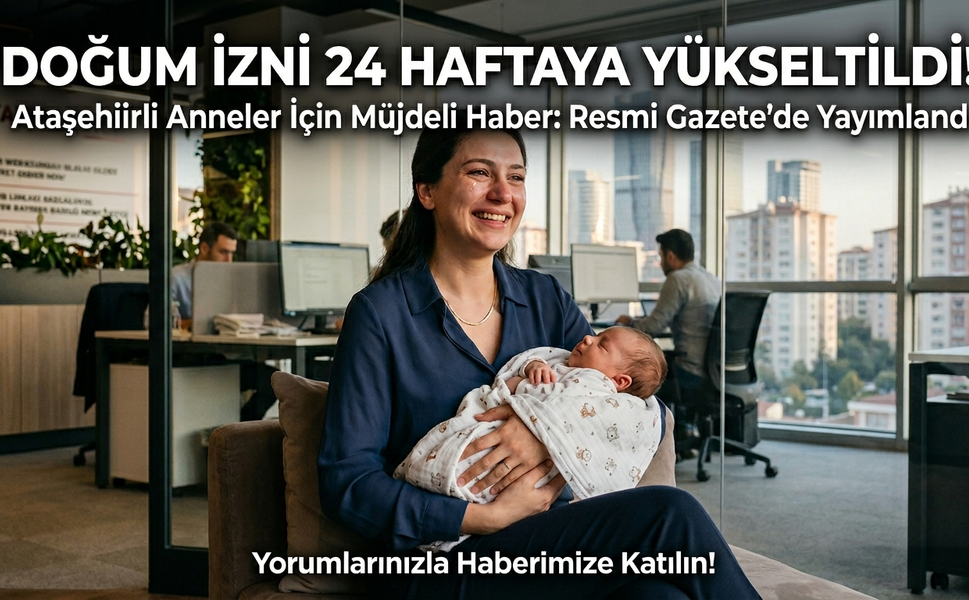 Çalışan Anneye "Nefes" Geldi! Doğum İzni Artık 24 Hafta
