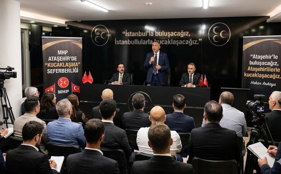 MHP Ataşehir’de 'Kucaklaşma' Seferberliği: "MHP Varsa Umut Vardır"