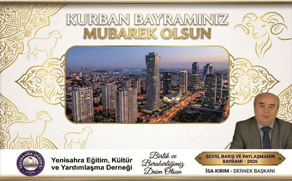 İsa Kırım; "Paylaştıkça Çoğalan Bir Bayram Diliyorum"