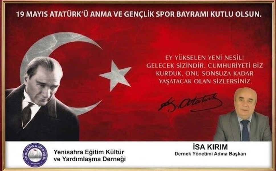 İsa Kırım’dan 19 Mayıs Kutlama Mesajı: