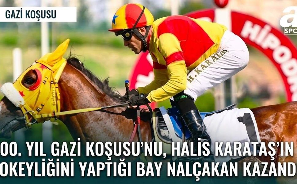 TARİHİ 100. GAZİ KOŞUSU'NDA ZAFER BAY NALÇAKAN VE HALIS KARATAŞ'IN!