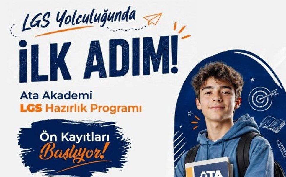 Ataşehir'de Ata Akademi Ücretsiz LGS Hazırlık Programı Kayıtları Başlıyor