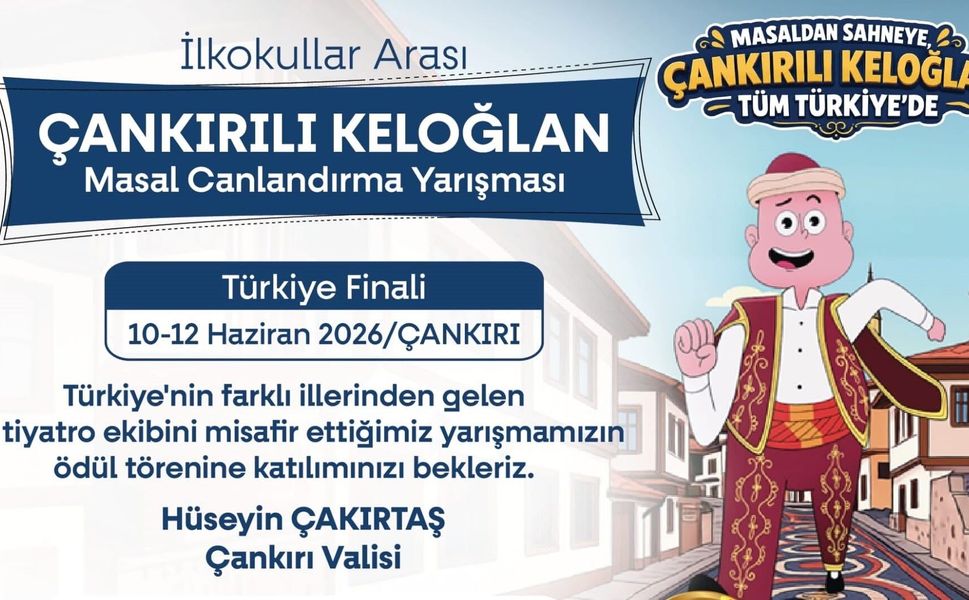 Çankırı’da Keloğlan Masal Yarışması’nda Büyük Final Günü