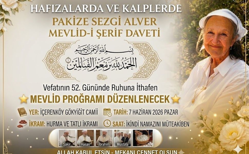 MEVLİD-İ ŞERİF'E DAVET