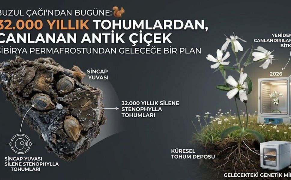 Sibirya’da 32 Bin Yıllık Donmuş Tohumlar Yeniden Canlandırıldı!