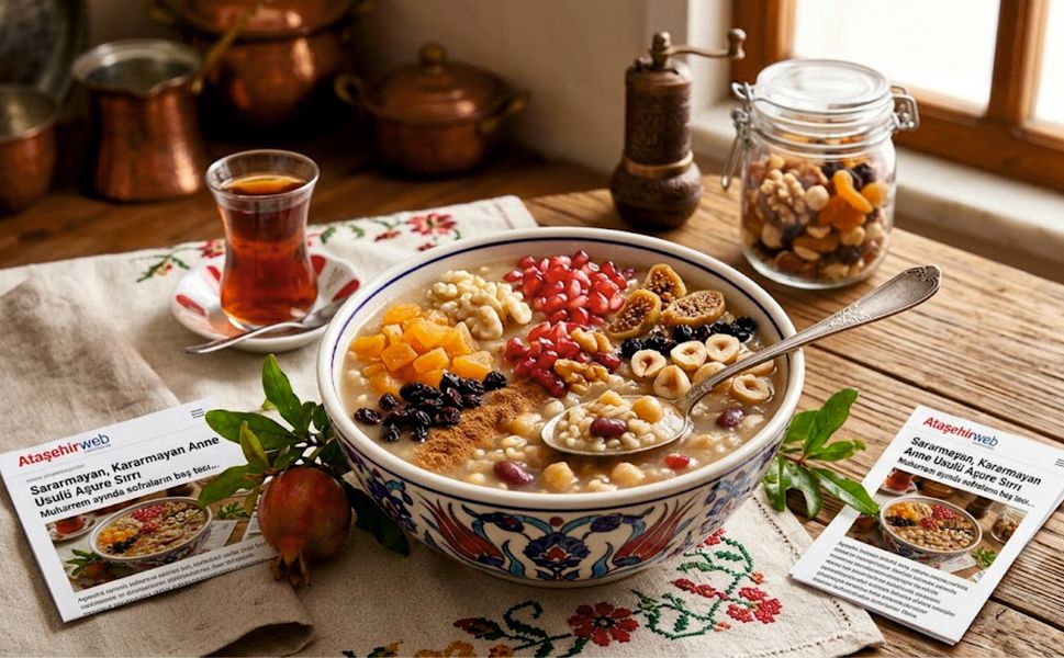 Tam Kıvamında ve Berrak Aşure Tarifi