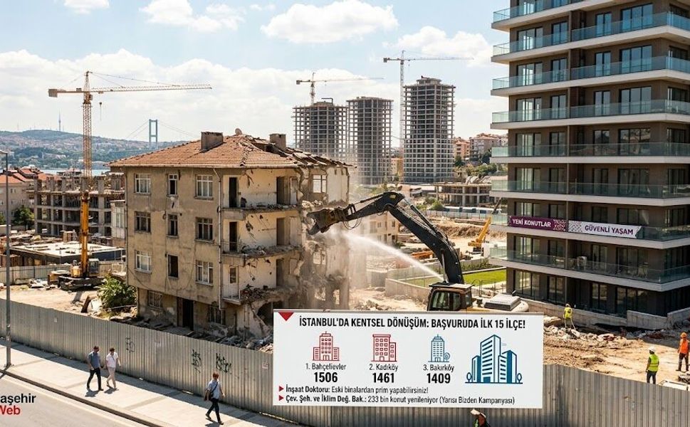İstanbul’da Kentsel Dönüşümde: İşte İlk 15 İlçe!