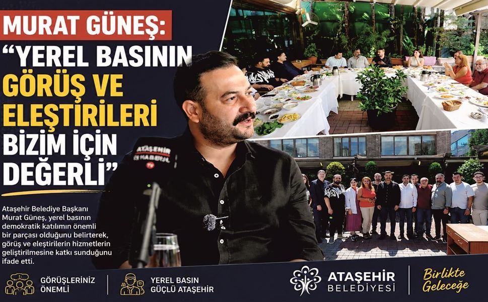MURAT GÜNEŞ: "YEREL BASININ GÖRÜŞ VE ELEŞTİRİLERİ BİZİM İÇİN DEĞERLİ"