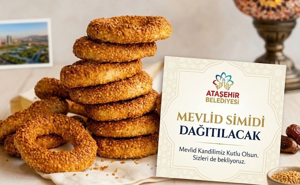 Ataşehir Belediyesi Mevlid Simidi Dağıtılacak