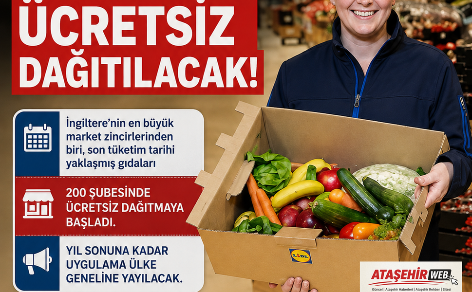 Son Kullanma Tarihi Yaklaşan Ürünler Ücretsiz Dağıtılacak!