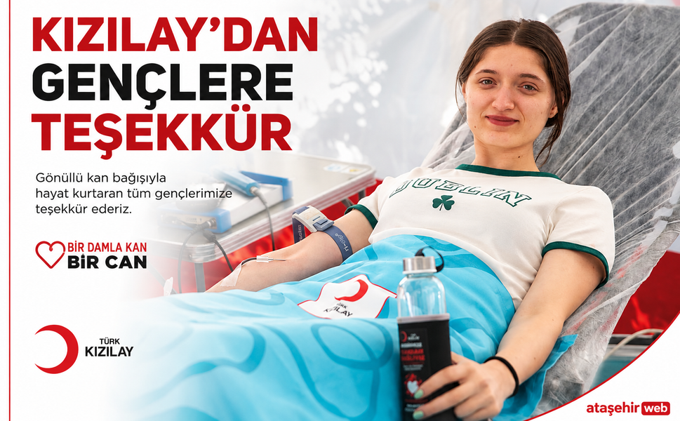 KIZILAY’DAN GENÇLERE TEŞEKKÜR