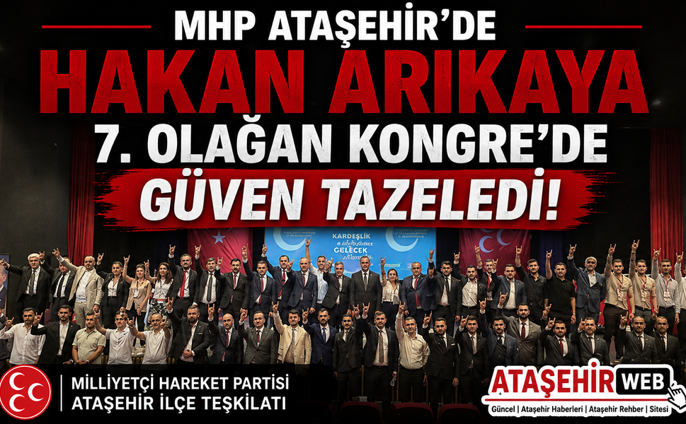 MHP ATAŞEHİR’DE HAKAN ARIKAYA İLE DEVAM DEDİ