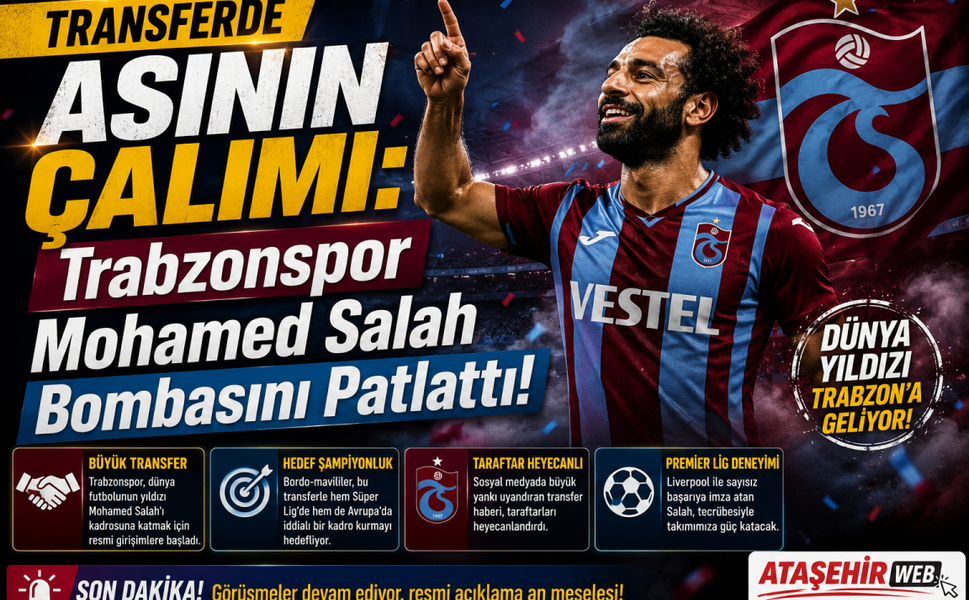Trabzonspor Mohamed Salah Bombasını Patlattı!