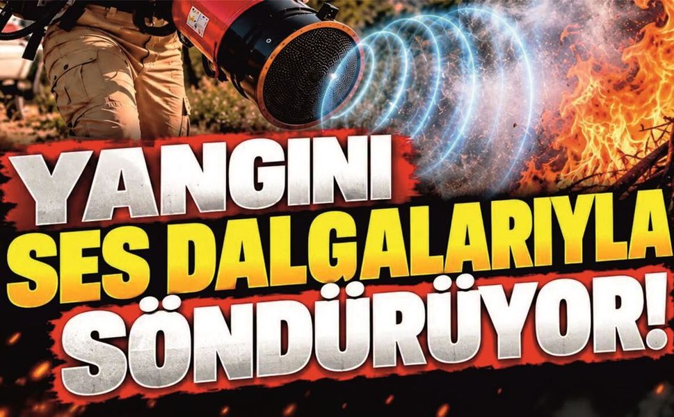 16 Yaşında Yangını Ses Dalgalarıyla Söndüren Cihaz Geliştirdi