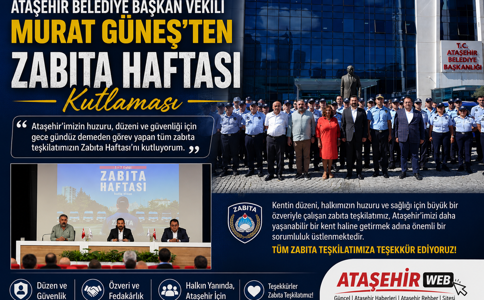 Murat Güneş’ten Zabıta Haftası Kutlaması